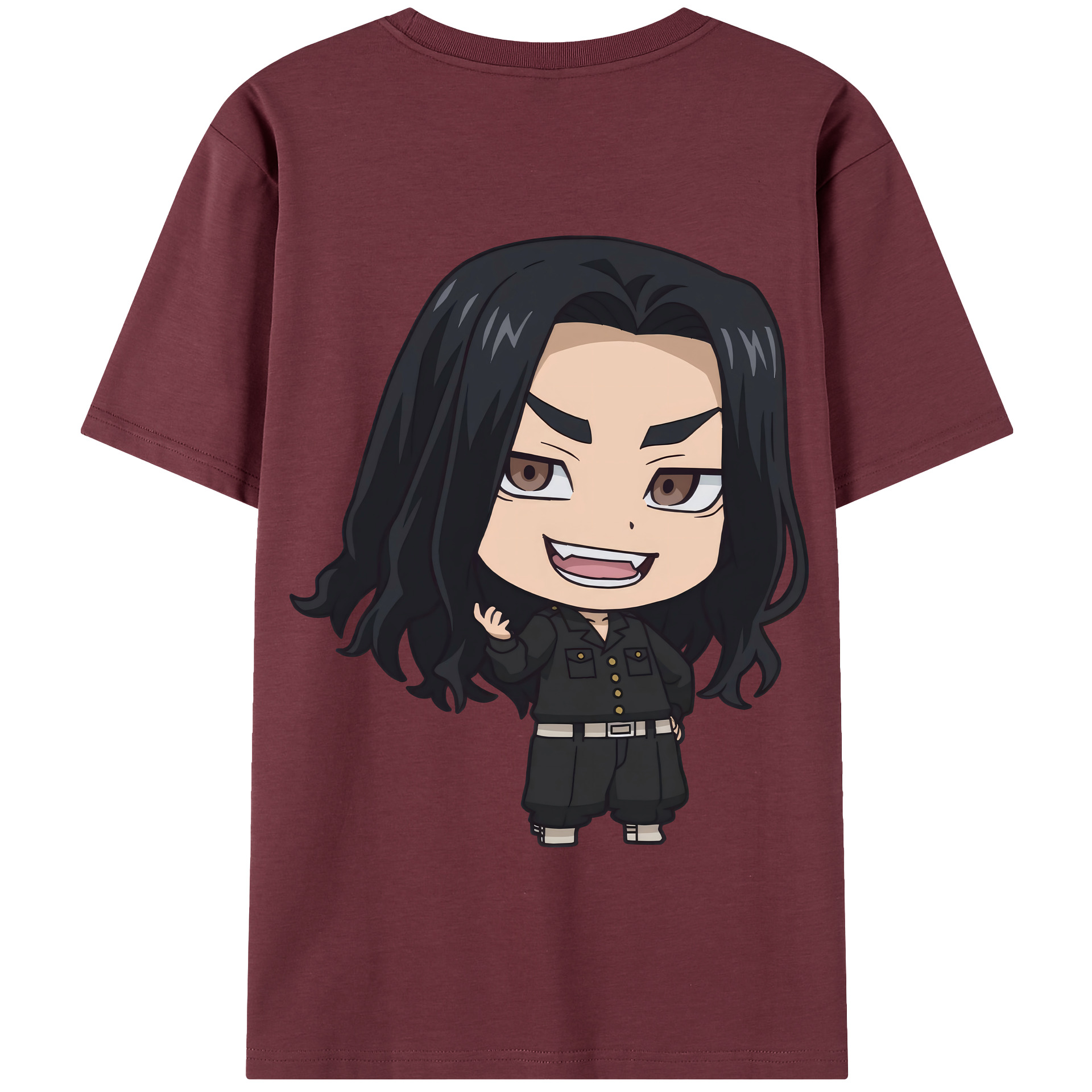 （画像用） 東京リベンジャーズ Tokyo Revengers 綿100％半袖Tシャツ（背面プリント）
